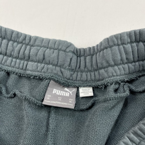 Puma Crosswise Athletic Workout Drawstring Elastic Waist Sweatshorts Shorts XL - Picture 8 of 12